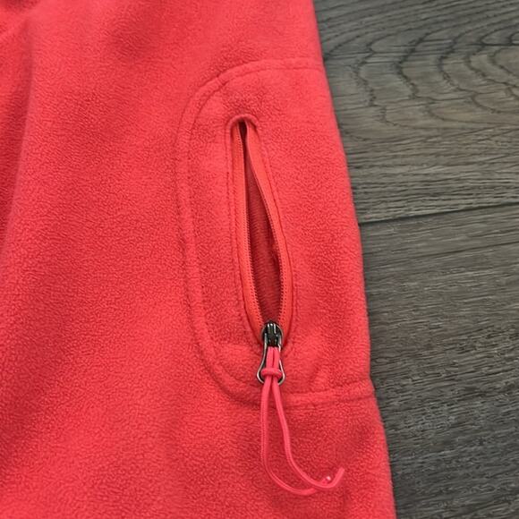 Columbia Fast Trek Women’s Peach Pink Full Zip 3 Pockets Fleece Jacket Size‎ L - Picture 9 of 12
